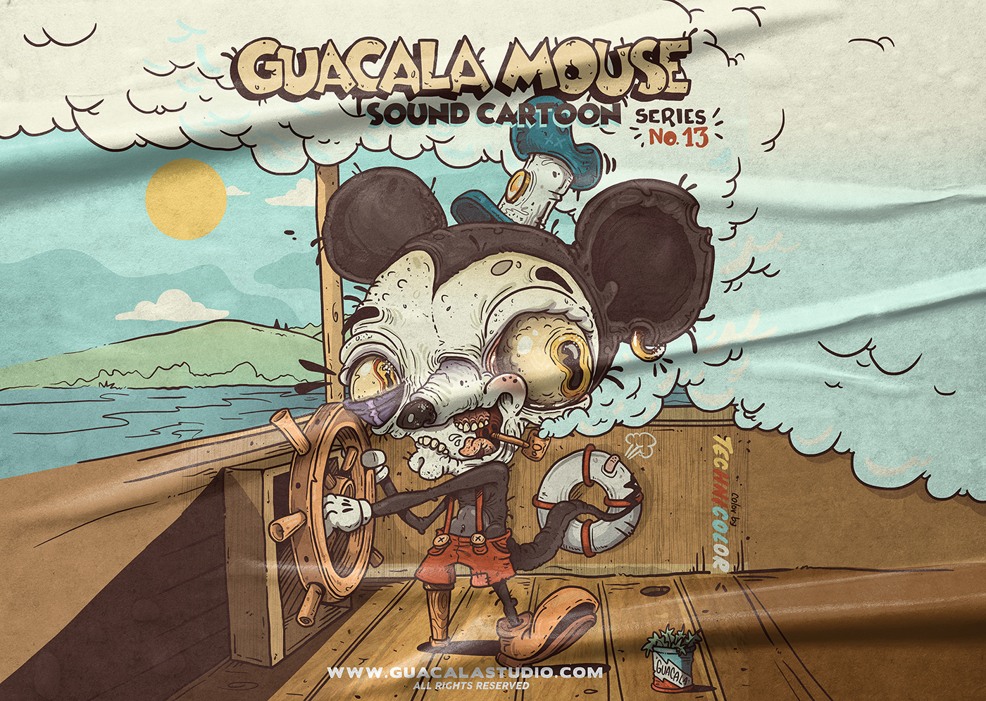 Behance Cali Character characterdesign colombia design guacala guacalastudio ILLUSTRATION  poster
