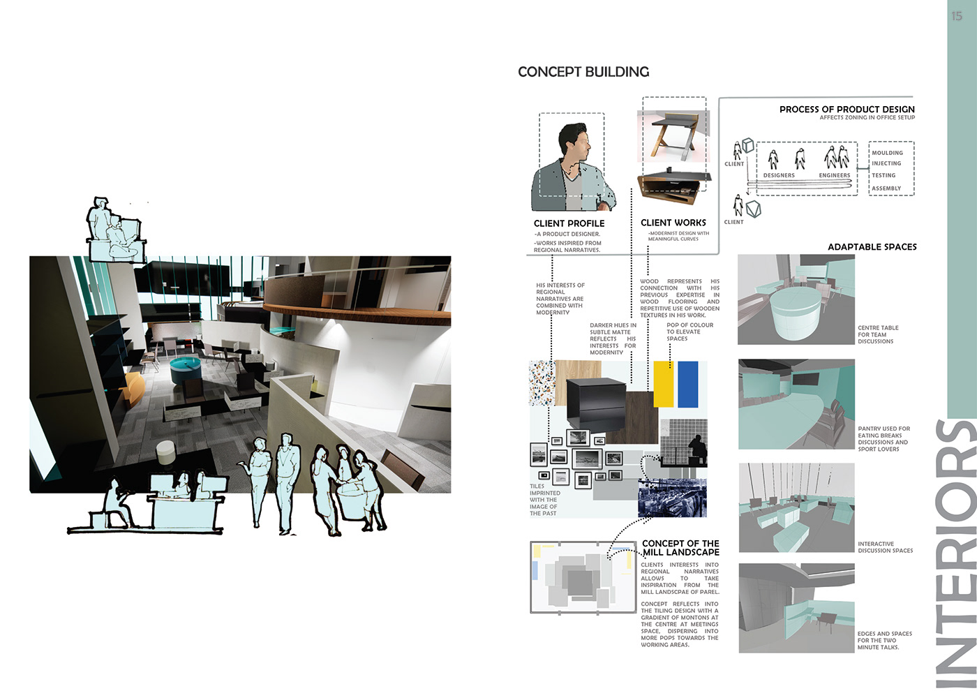 selected works portfolio CV architecture visualization AutoCAD Rhino