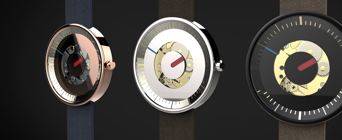 watch design Alias cad keyshot rendering