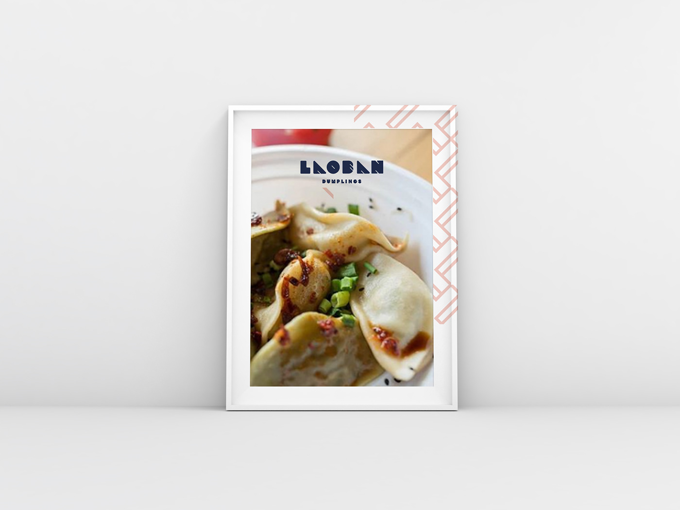 restaurant branding  brand Food  dumpling pastel Brand' menu ILLUSTRATION  asian