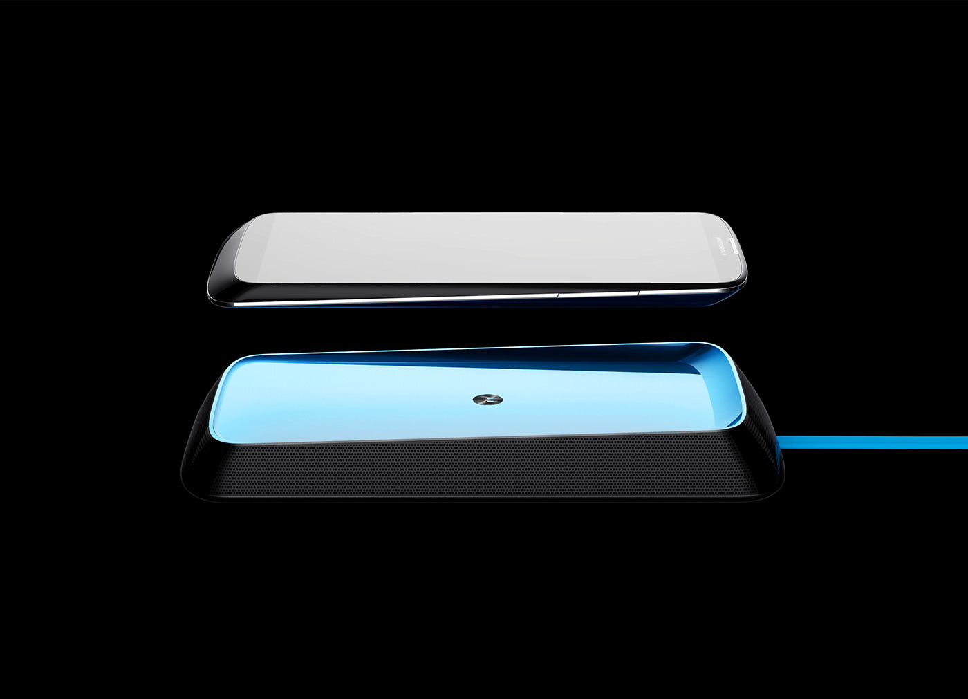 제품디자인회사 VLND의 디자인 디렉터 김승우가 디자인한 모토로라 스마트폰 엣지.