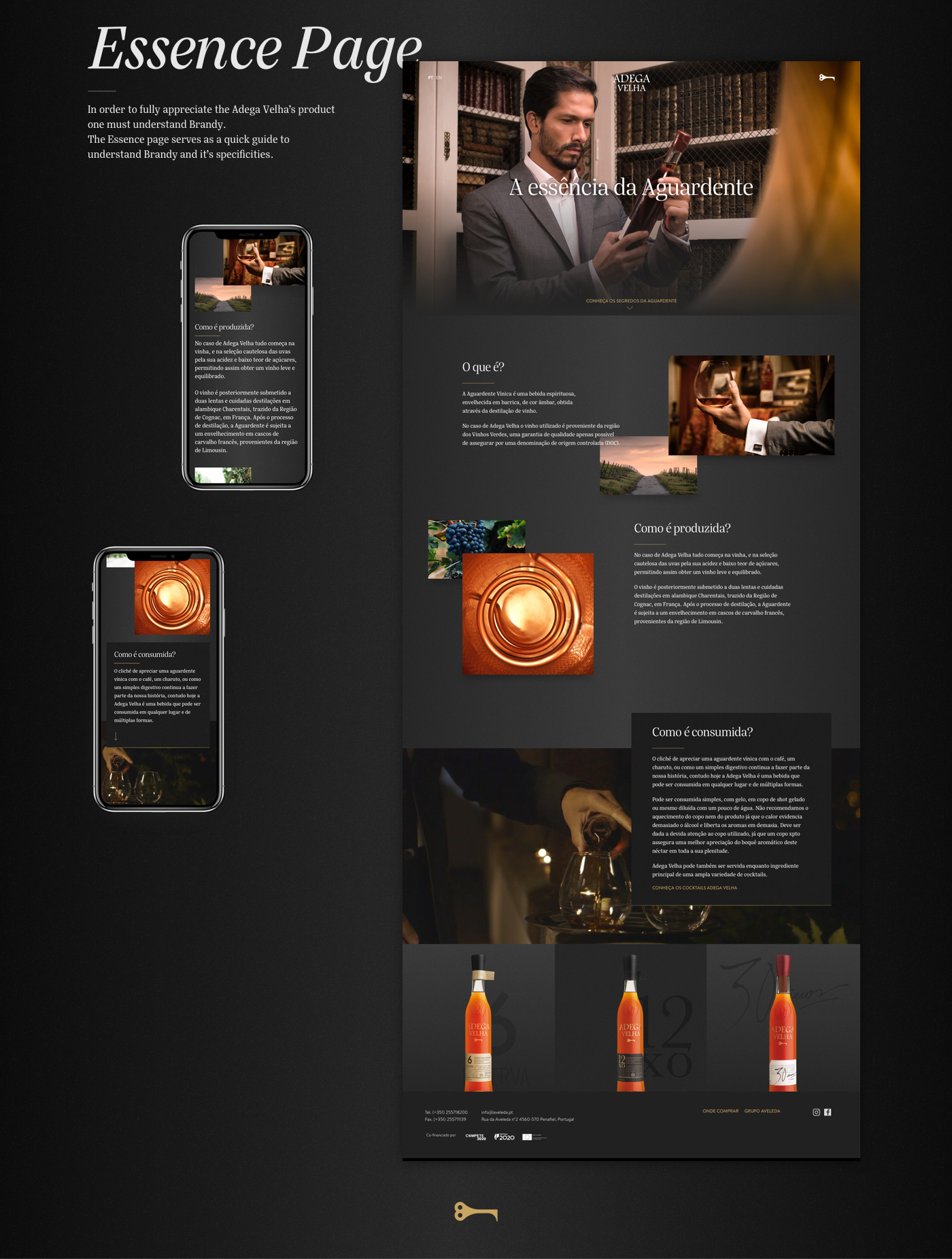 Interface Web interaction ux UI drink typography   Website motion Web Design 