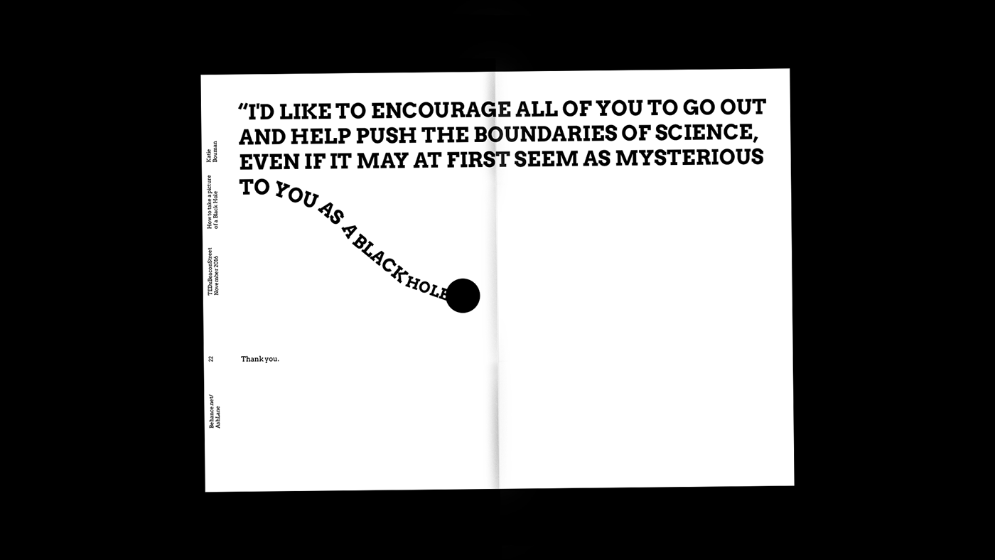 chapbook typography   graphicdesign design Zine  blackhole editorial