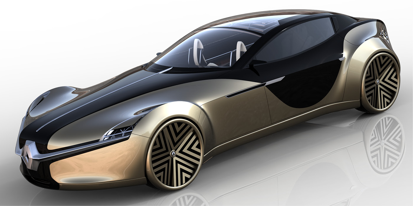 daniel platek renault artdeco concept car