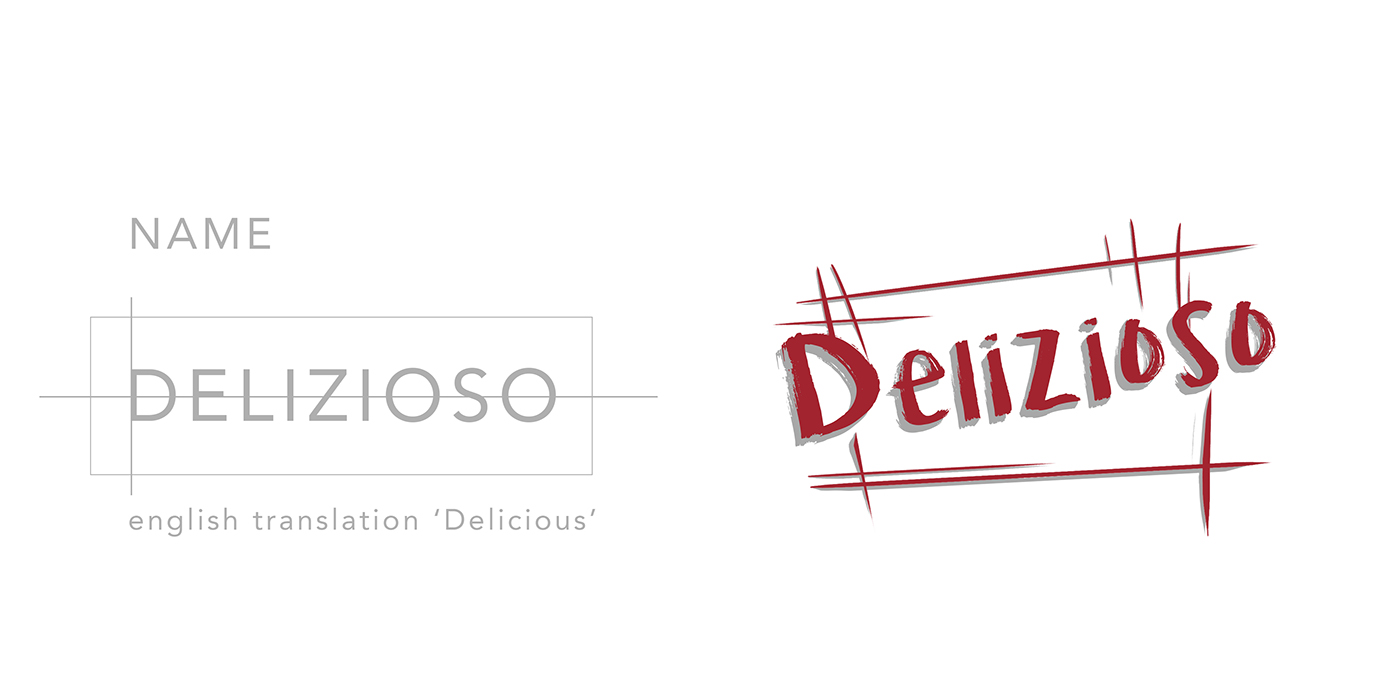 website illustrations Delizioso Website Italian chef Illustrations