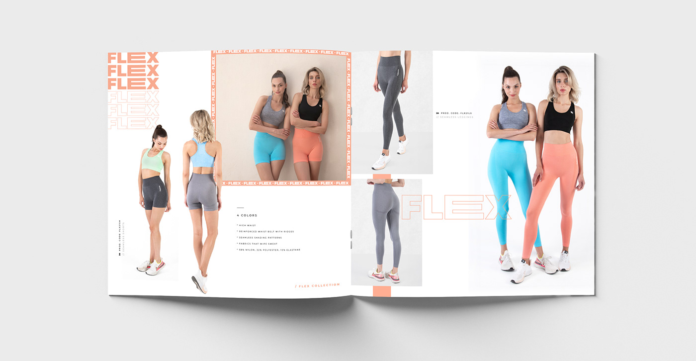 book book cover brochure design gym Layout magazine Promotion sports Sportswear