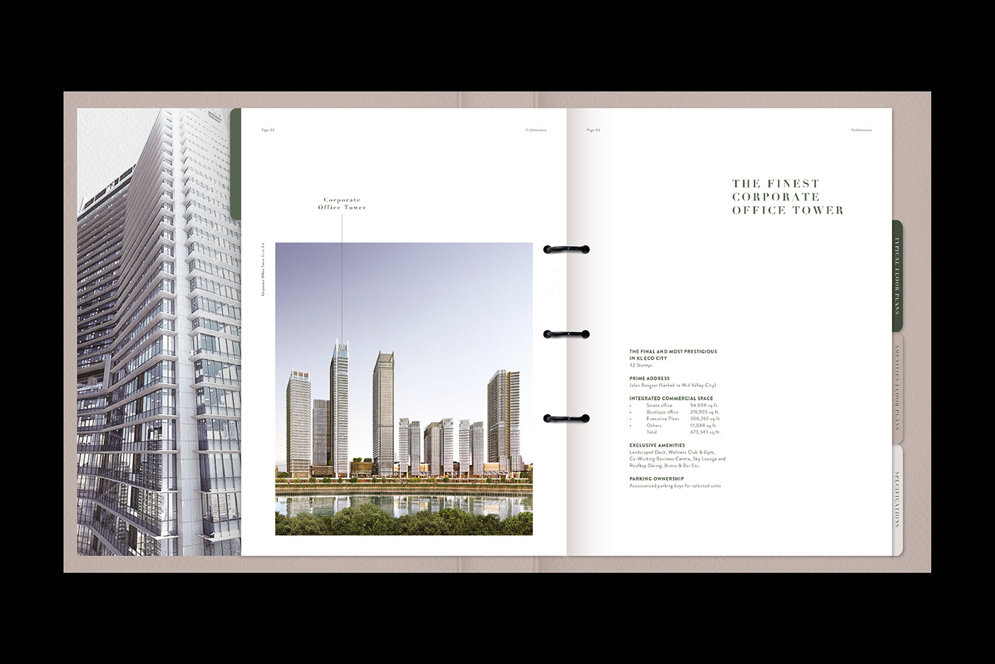 brochure Layout Layout Design leaflet malaysia print property real estate sales kit setia sp setia