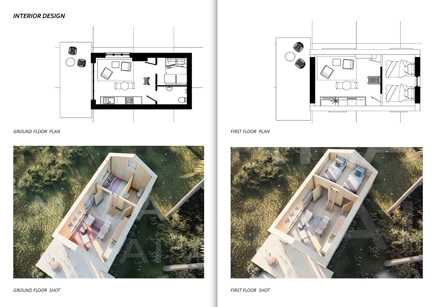 Outdoor Landscape architecture interior design  visualization Render modern exterior
