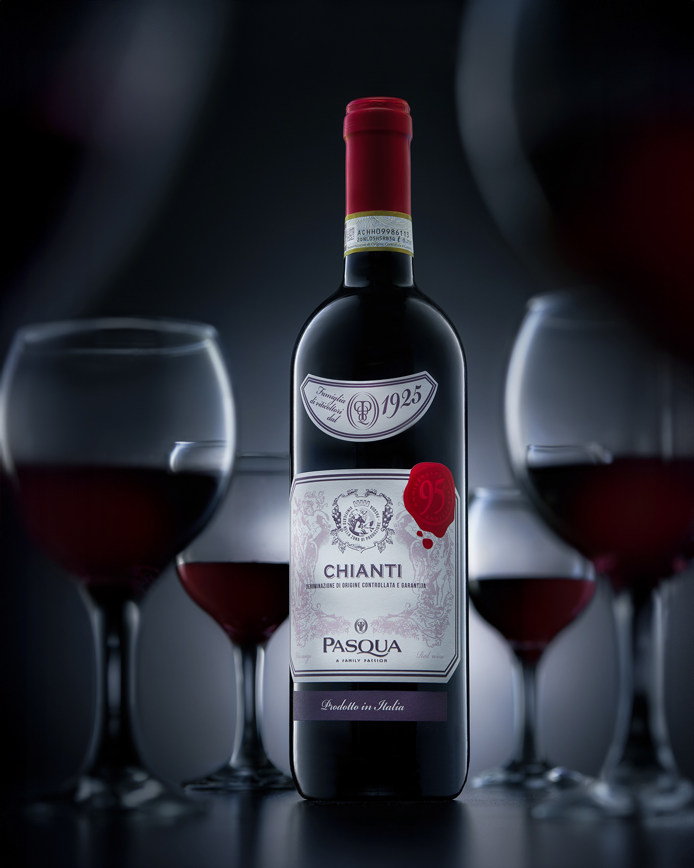 Pasqua wine Red wine commercial Advertising  Photography  chianti