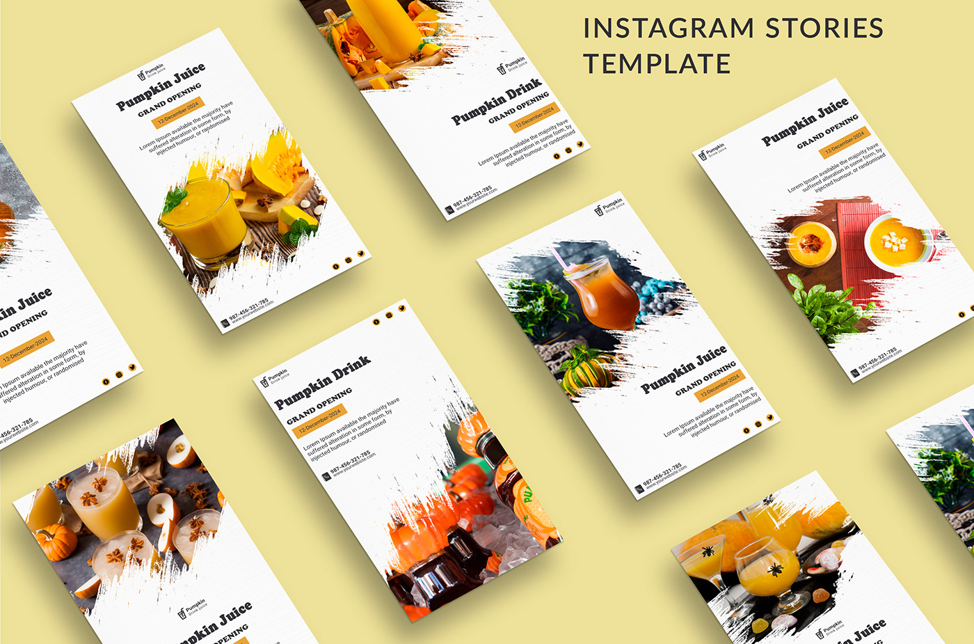 Instagram Stories Social media post Graphic Designer Socialmedia instagram posts Illustrator photoshop Advertising  product design  juice template