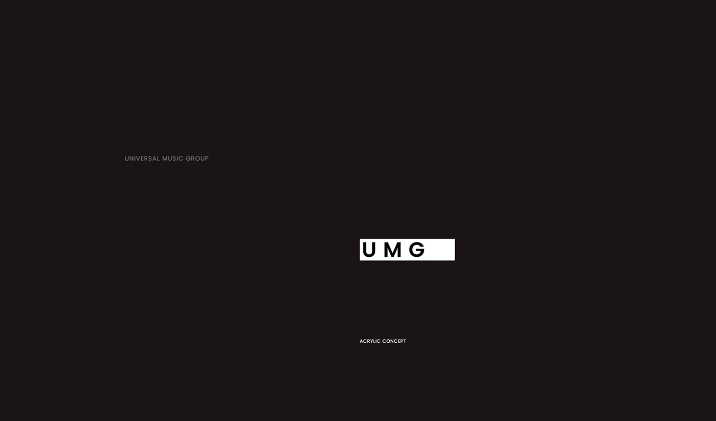 universal music record Web concept motion ux design mobile adobeawards
