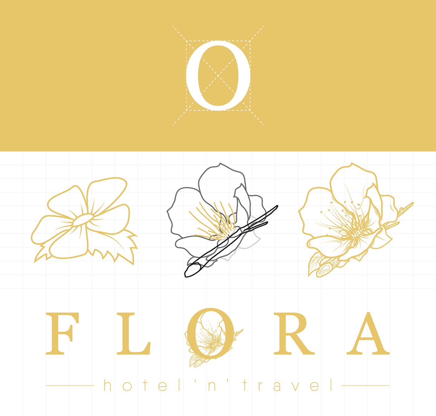 sổ đỏ SD Flora Hotel Hotel & Travel Hospitality flower spiritual Apricot blossom architecture Green and Yellow