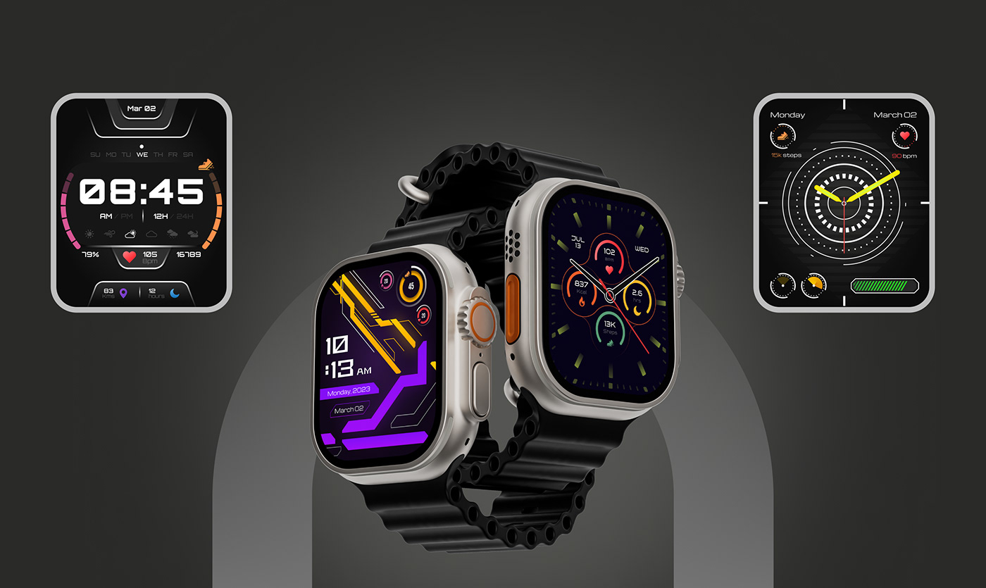 watchface UI/UX apple watch ui design user interface Experience Interface Mobile app Case Study watchfacedesign