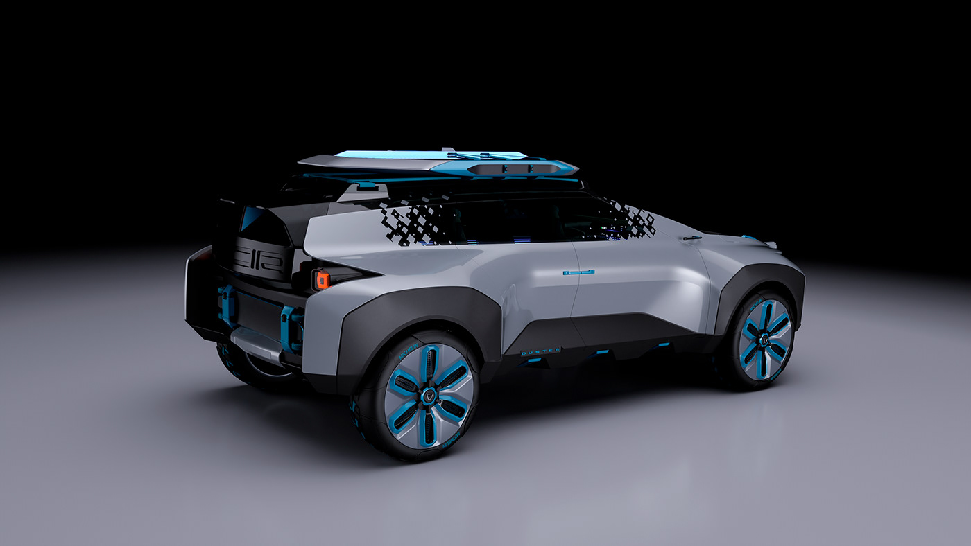 design automobile dacia Renaut Duster car conceptcar future suv