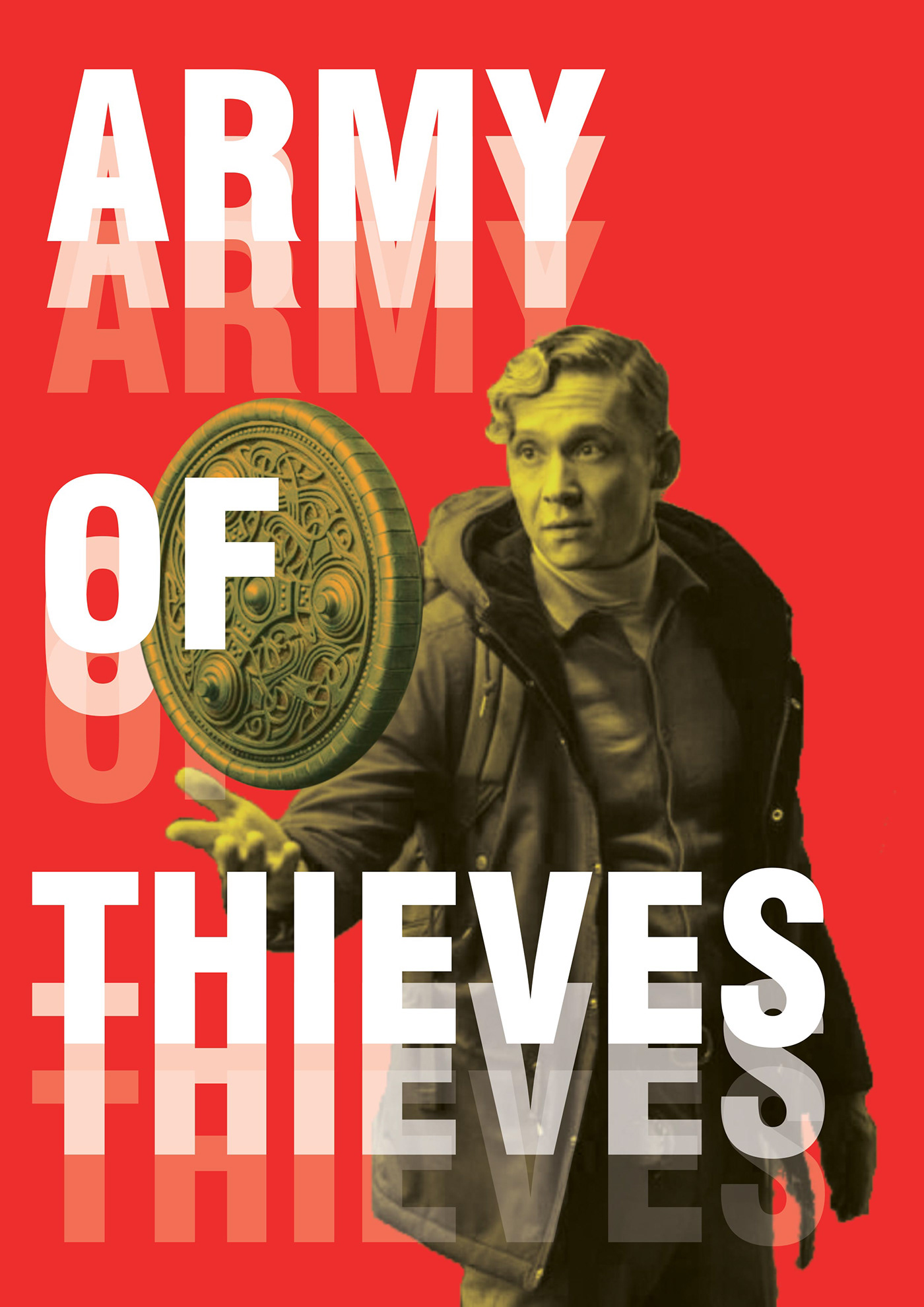 army of thieves film poster movie movie poster posters Swiss International Style swiss style thriller
