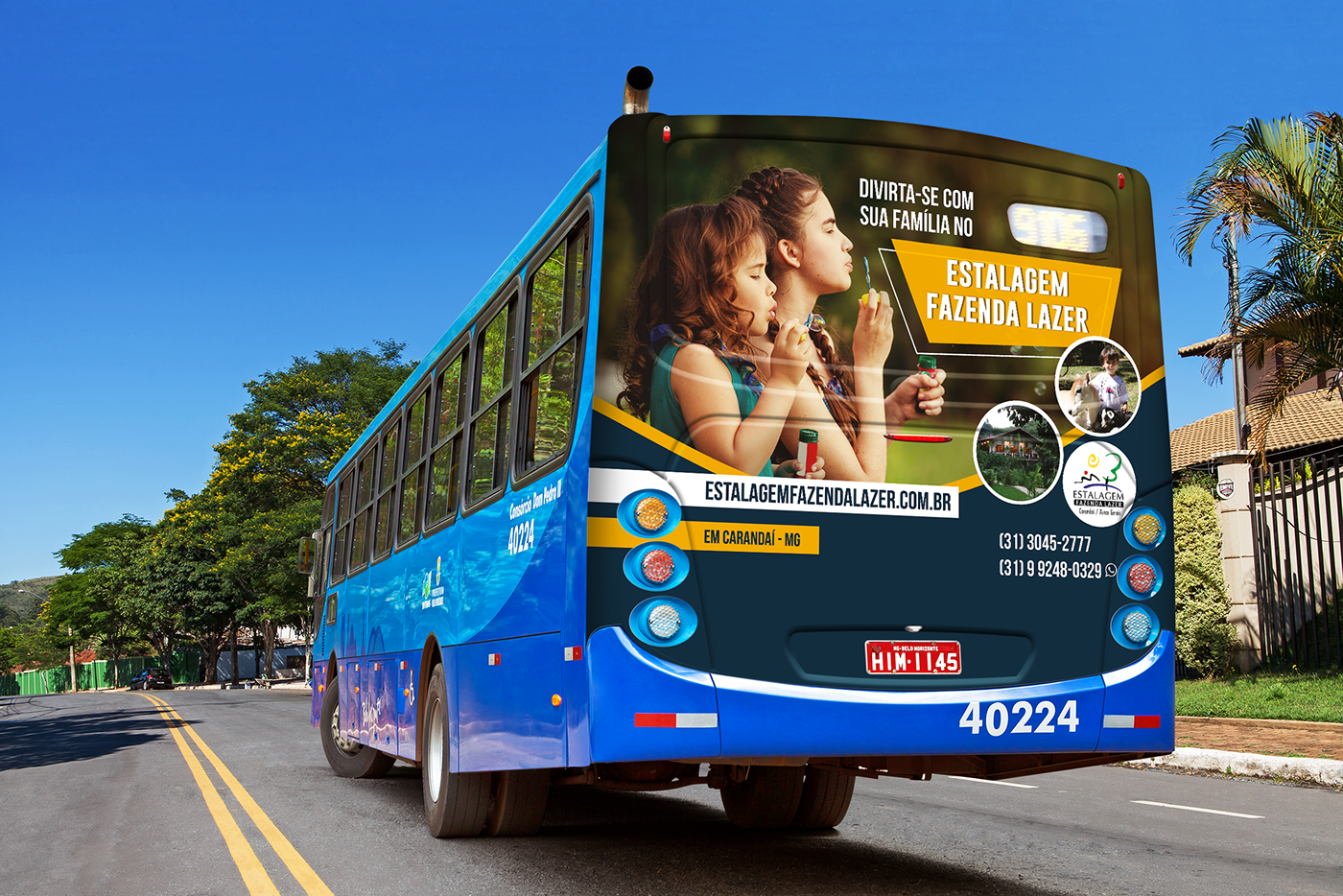 backbus ads bhz estalagemfazendalazer Turismo MG publicidade freela