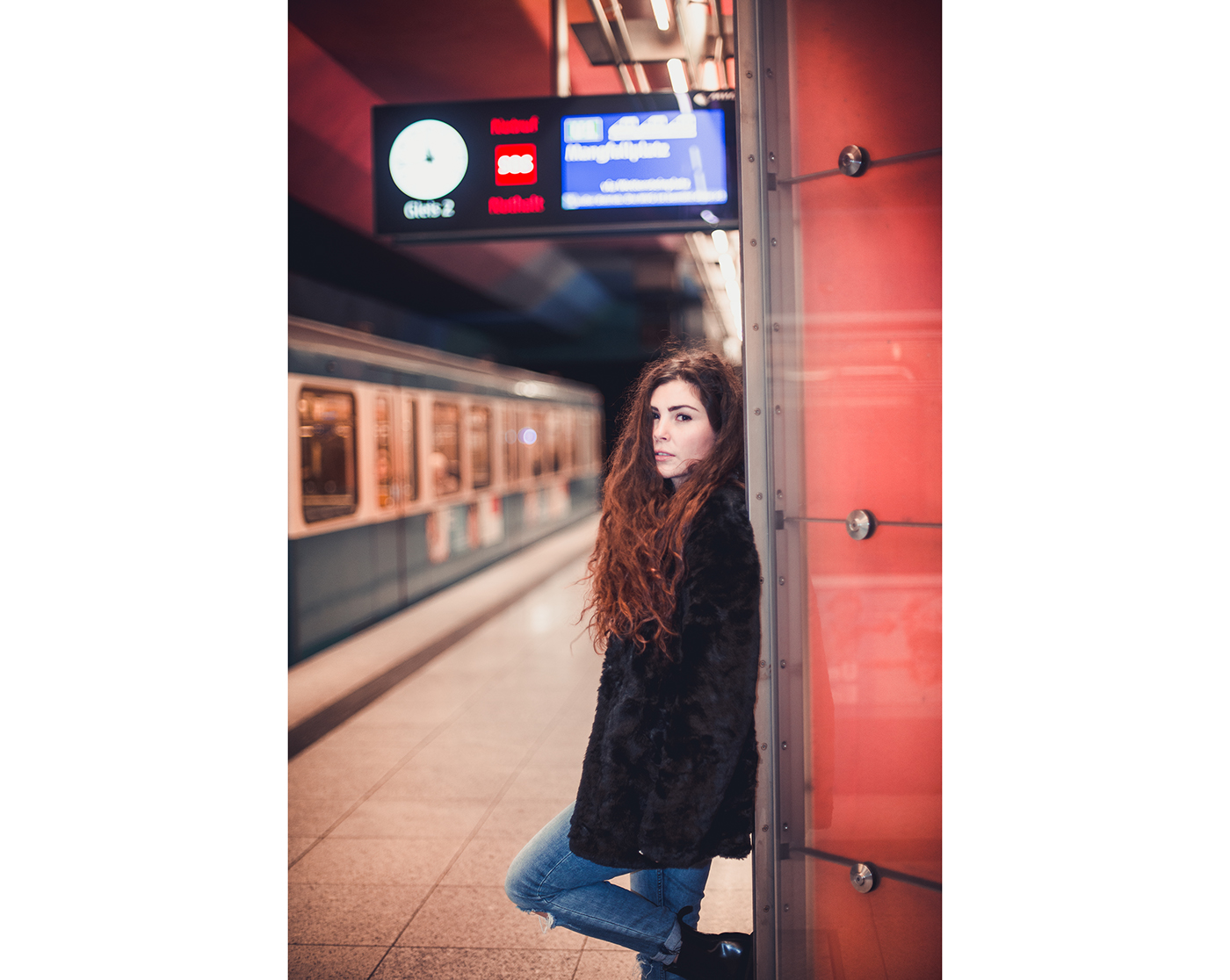 Fashion  munich München Mode Photography  people streetphotography metro underground