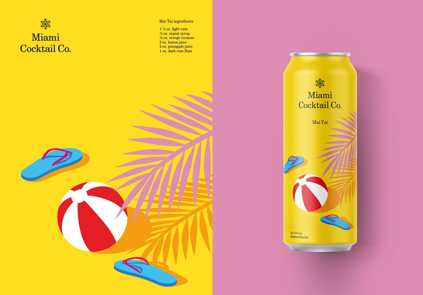 miami cocktail package branding  berik yergaliyev kazakhstan