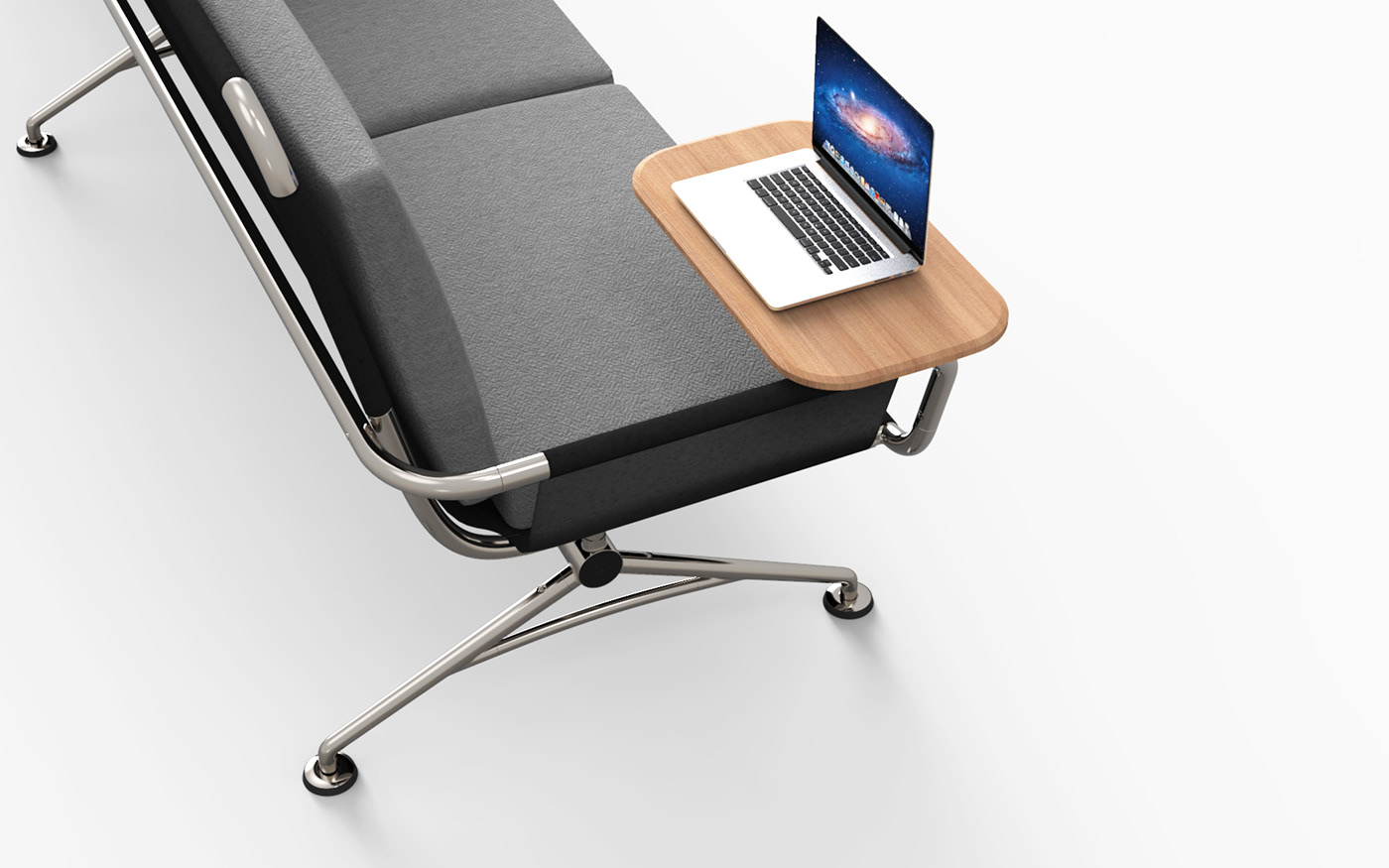public furniture furniture modularity coworking Airport Lounge Office desk working space seat industrial design 