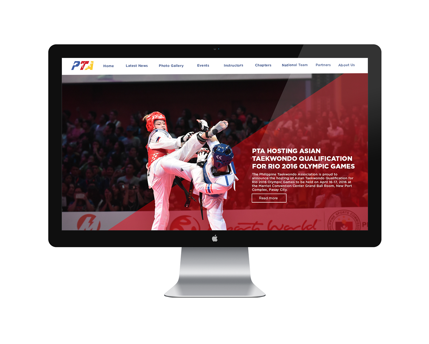 Philippine Taekwondo Website design sports taekwondo team national team