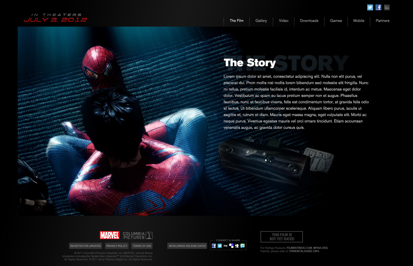 the amazing spider-man trigger Sony pictures