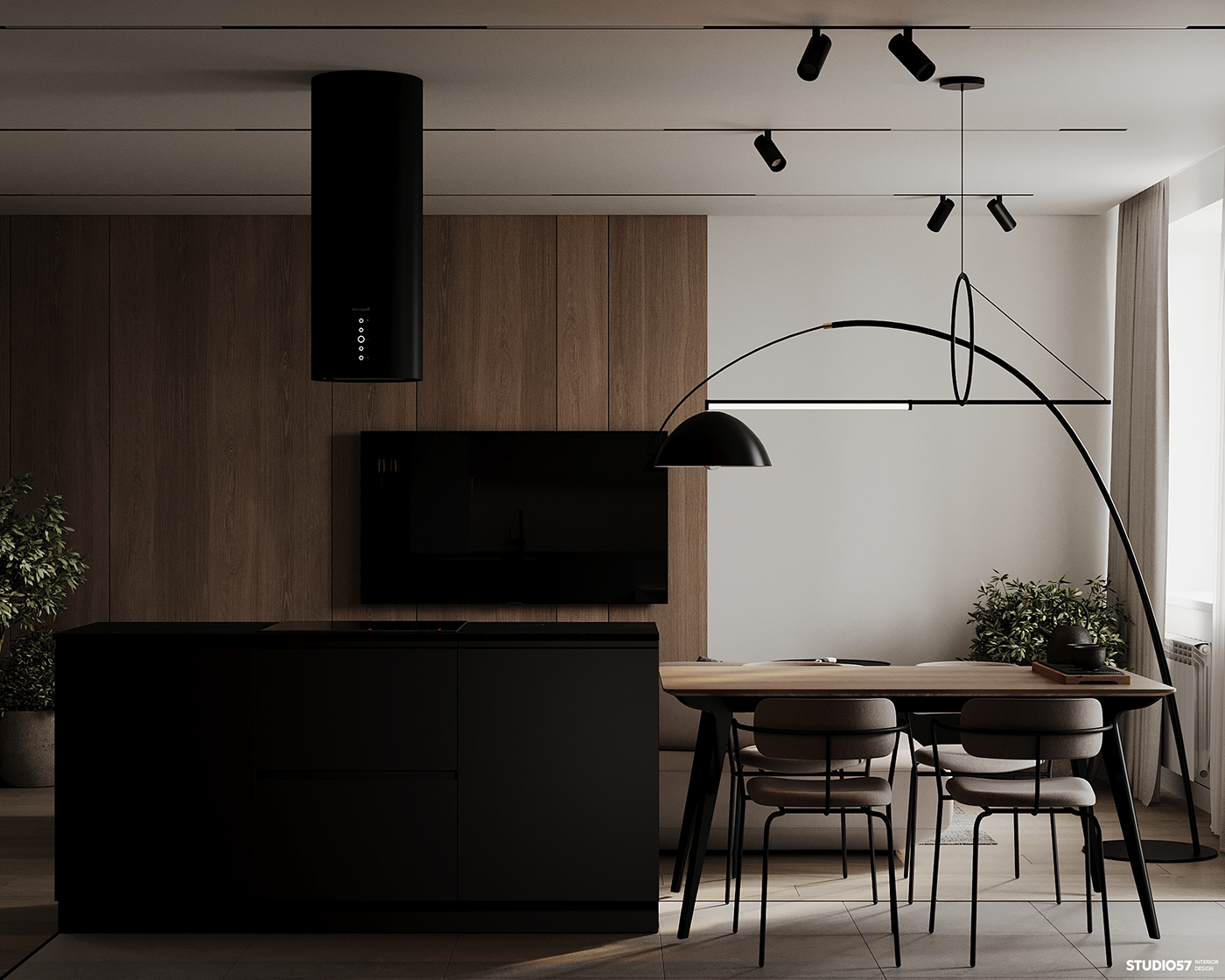 3D 3ds max apartment CGI corona Interior interior design  modern Render visualization