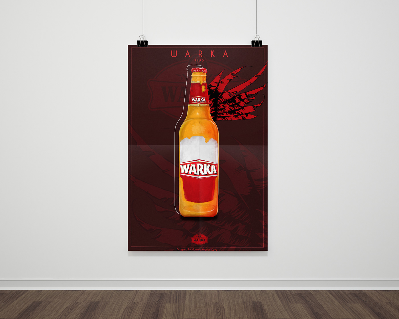 poster banner beer brand Header ILLUSTRATION  draw cover