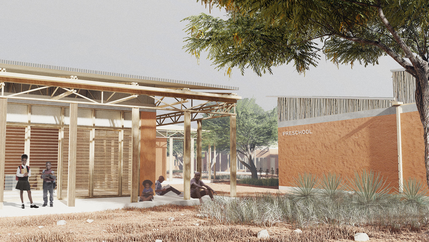 africa architecture Architecture portfolio concept design exterior portfolio visualization