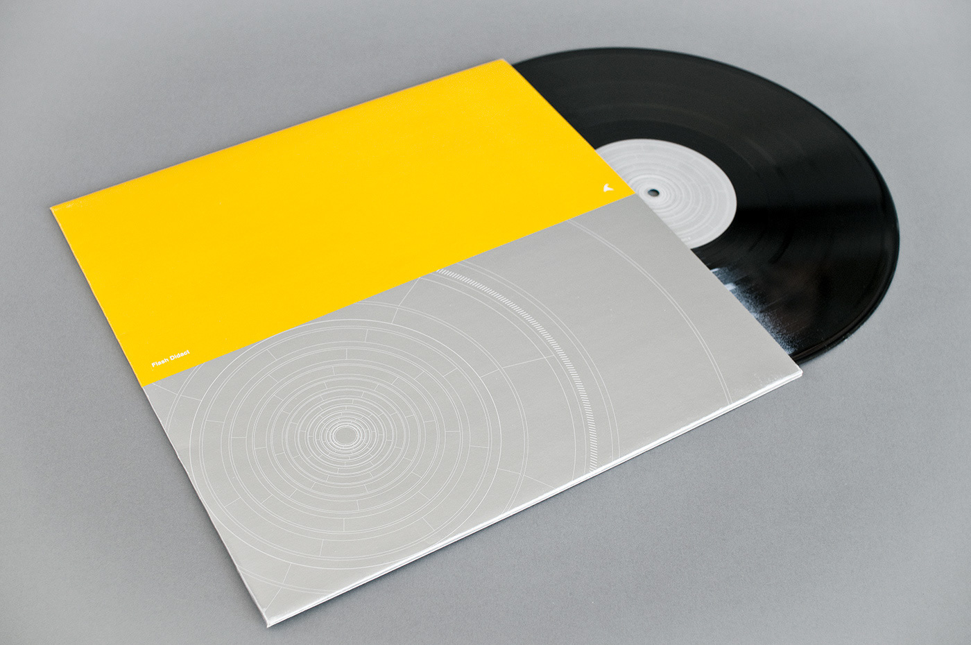 electronic vinyl audioview Lowlands Album art sleeve print