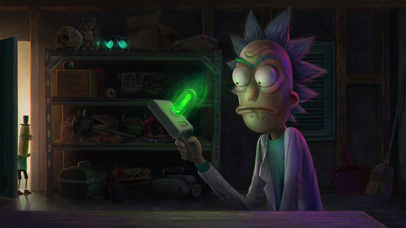 Rick and Morty - facebook interactive 3D imageI am not good with tutorials,...