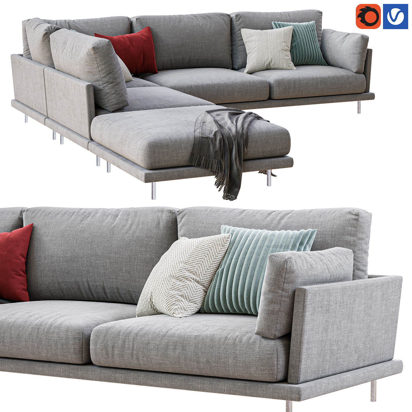 sofa interior design  blanche 3dmodel 3d modeling 3ds max visualization architecture Interior archviz