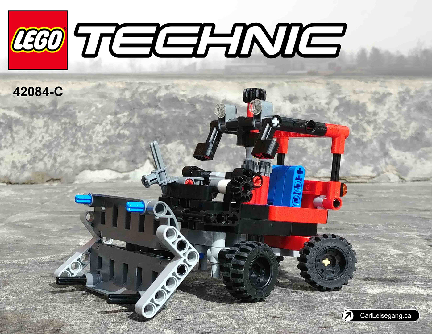 Lego 42084-C: Bulldozer on