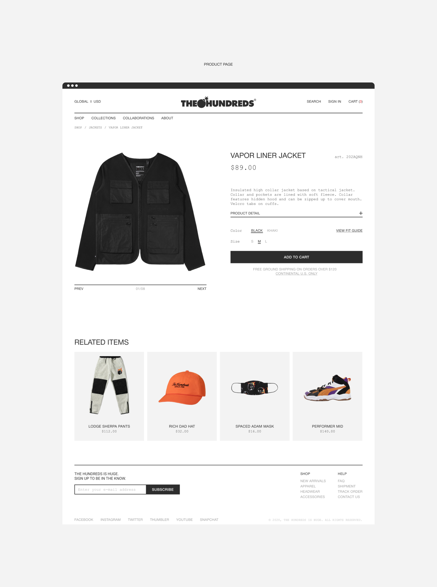 branding  clothes e-commerce Fashion  minimal store Street streetwear UI/UX Web