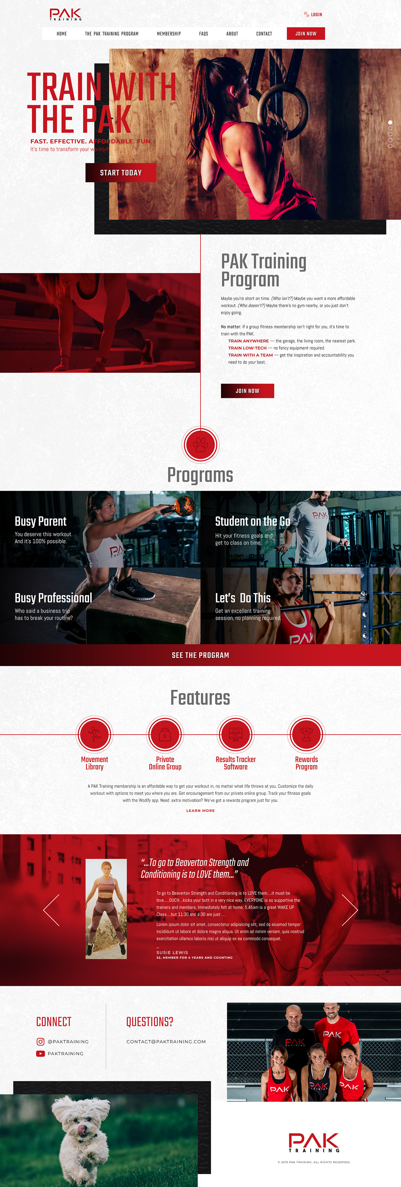 exercise fitness gym Health sport strength training UI/UX Web Design  Website workout