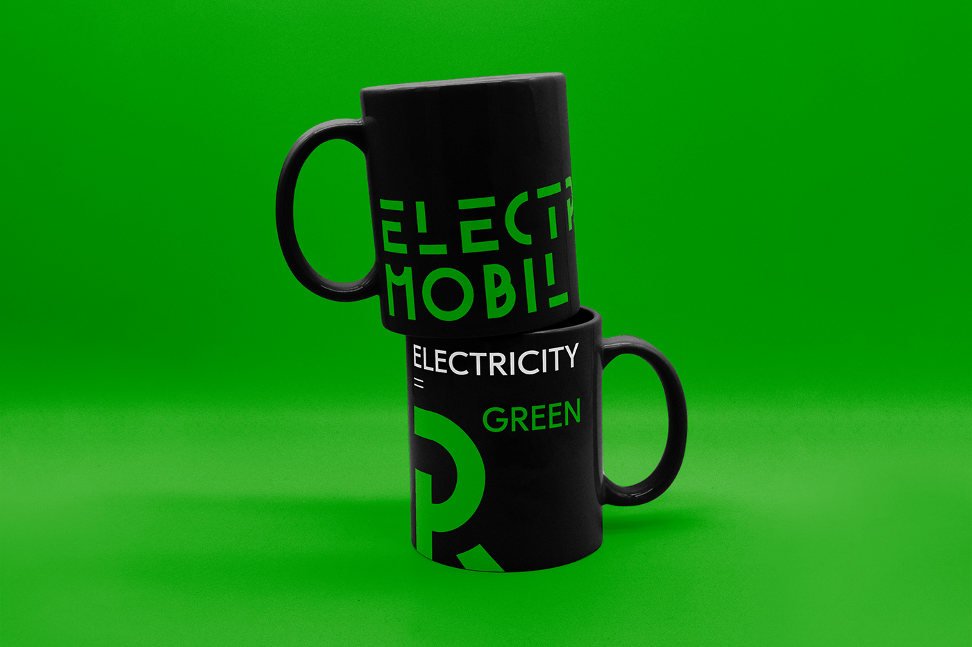 brand identity custom font engine font logo futuristic geometric Green Energy logo minimalist modern