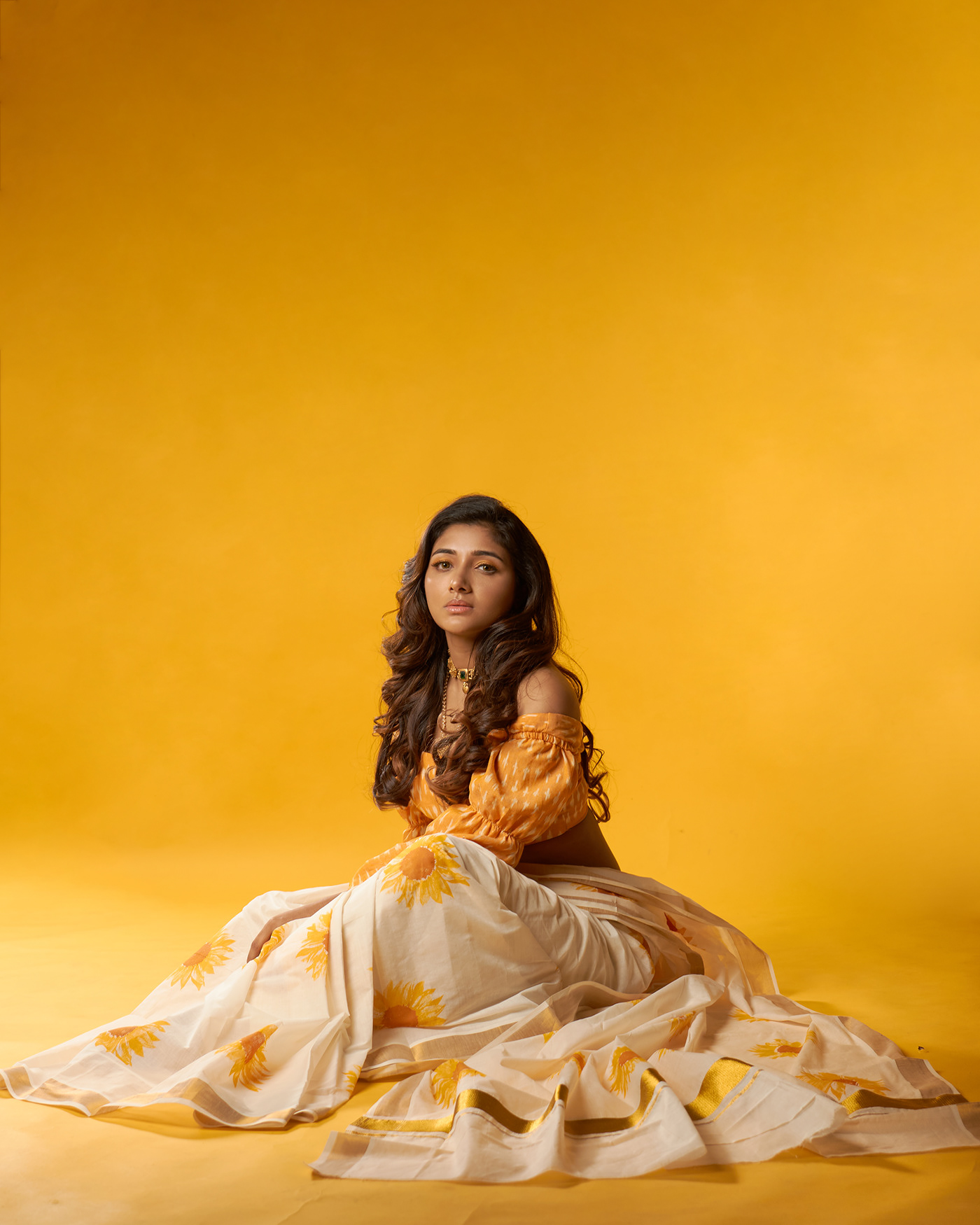 editorial Fashion  indian model photographer Photography  portrait saree Studio Photography woman