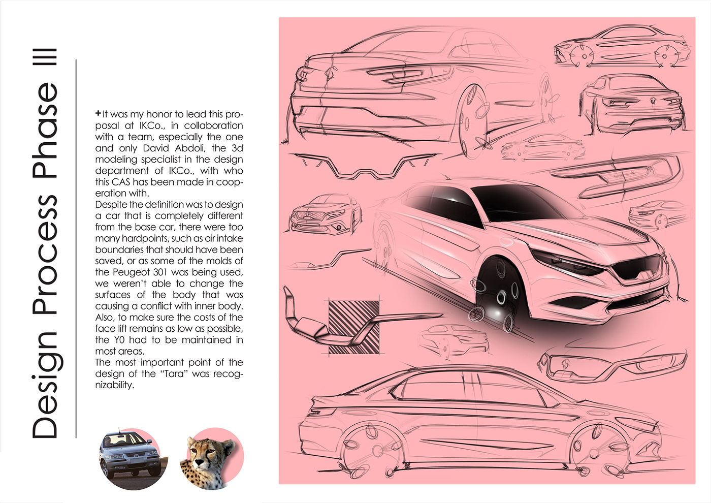 Automotive design car design design proposal iran khodro Major Facelift production project rendering tara Transportation Design