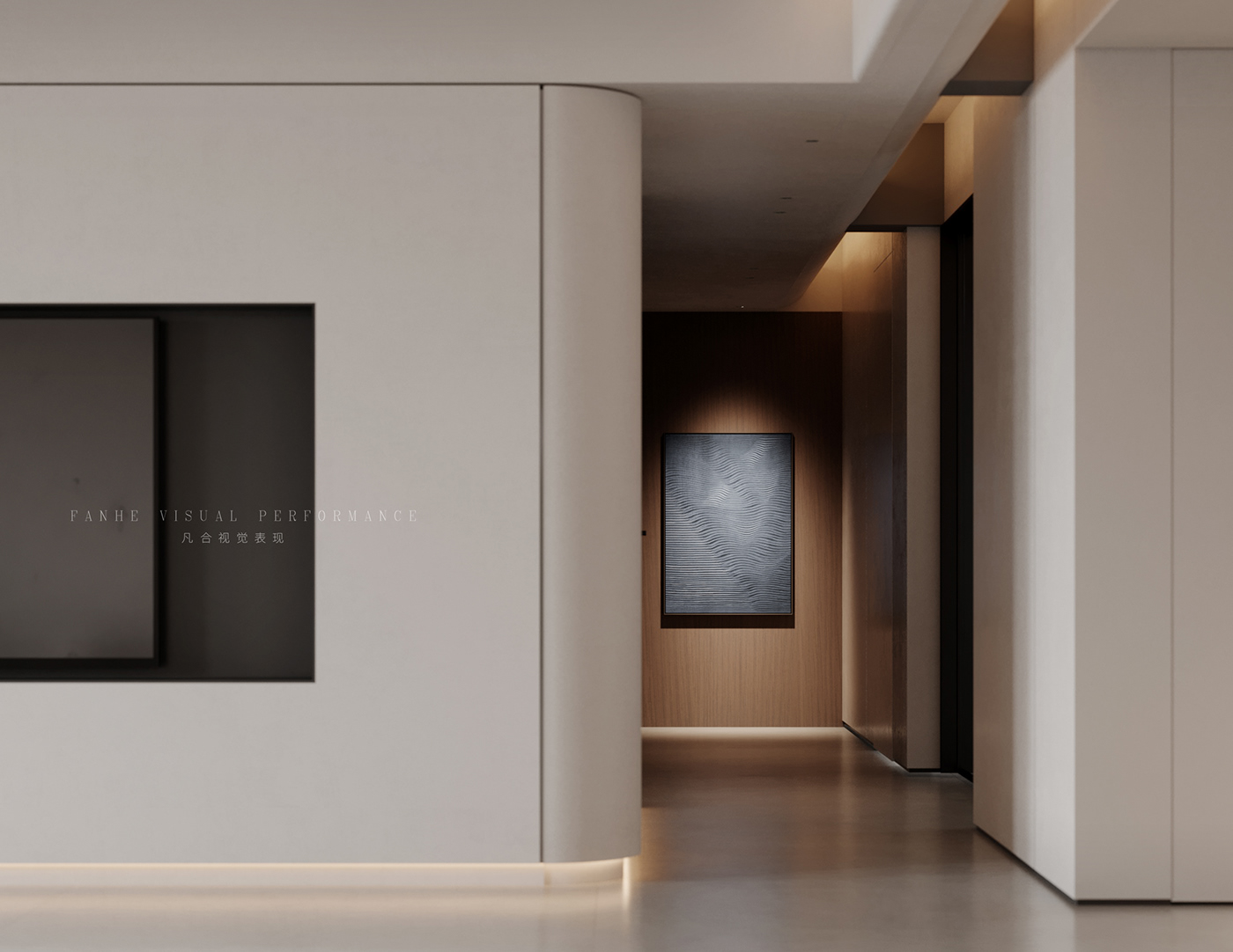 3ds max CGI clean corona interior design  modern Render visualization vray