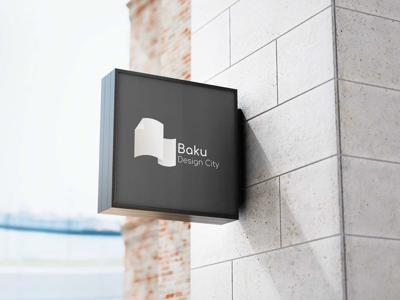 baku baku design city baku logo branding  city design graphic design  logo Logo Design