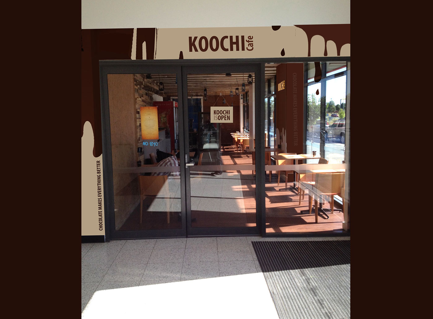 Shop Branding Koochi Chocolate Camel Chocolate cafe branding Coffee chocolate