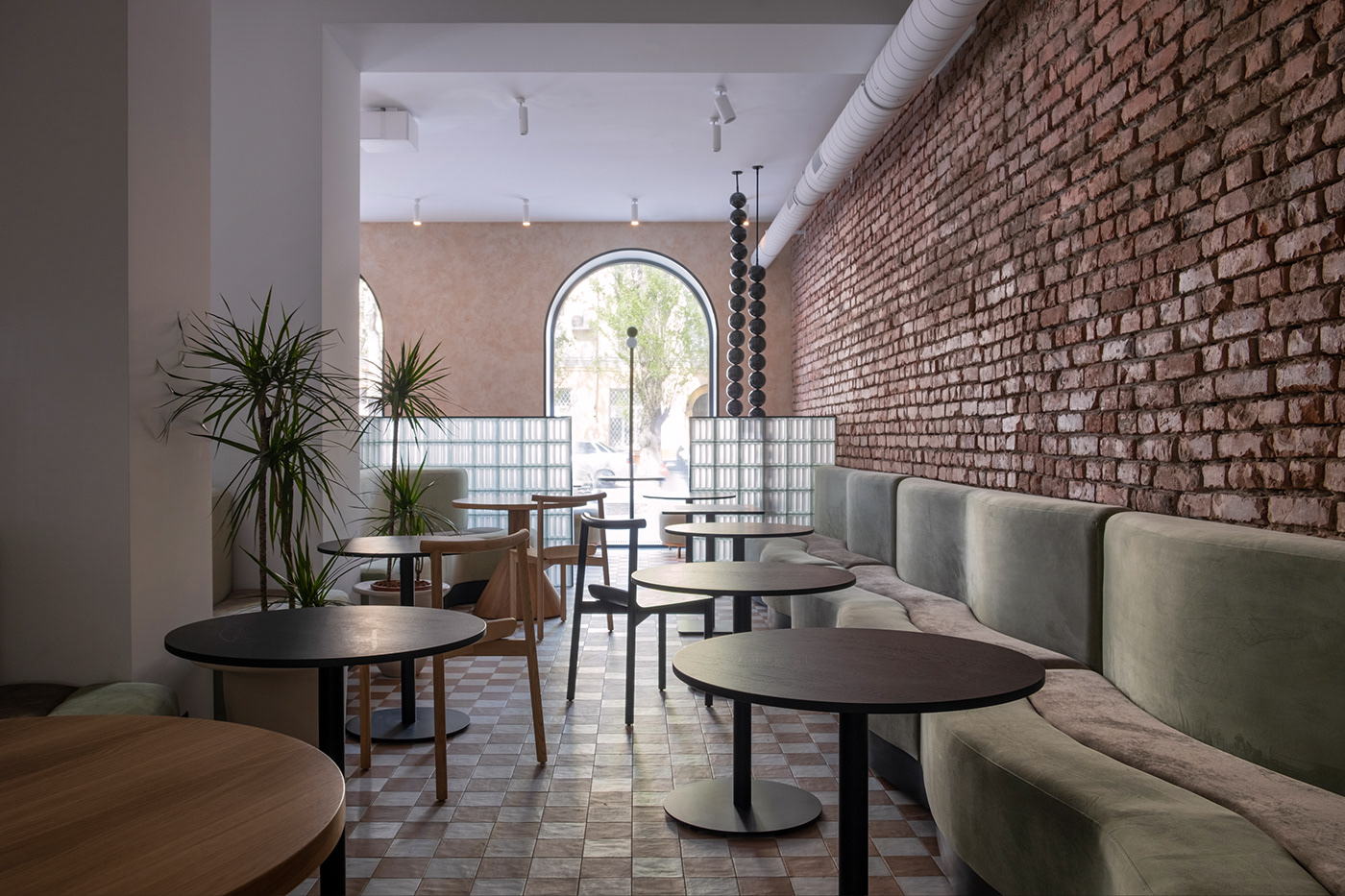arches architecture cafe Cafe design coffee shop HORECA interior design  restaurant