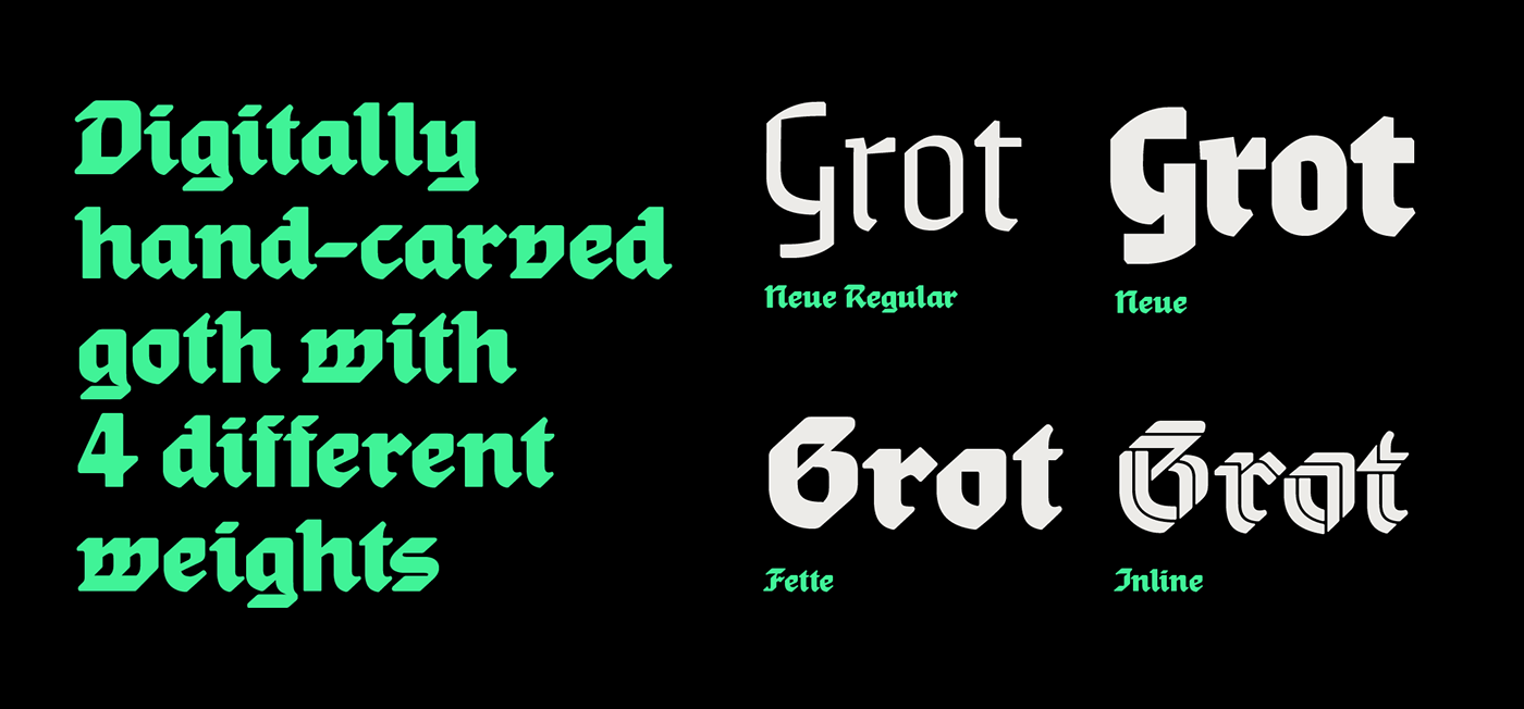 Display font freefont gothic letterforms type type design Typeface typographic typography  