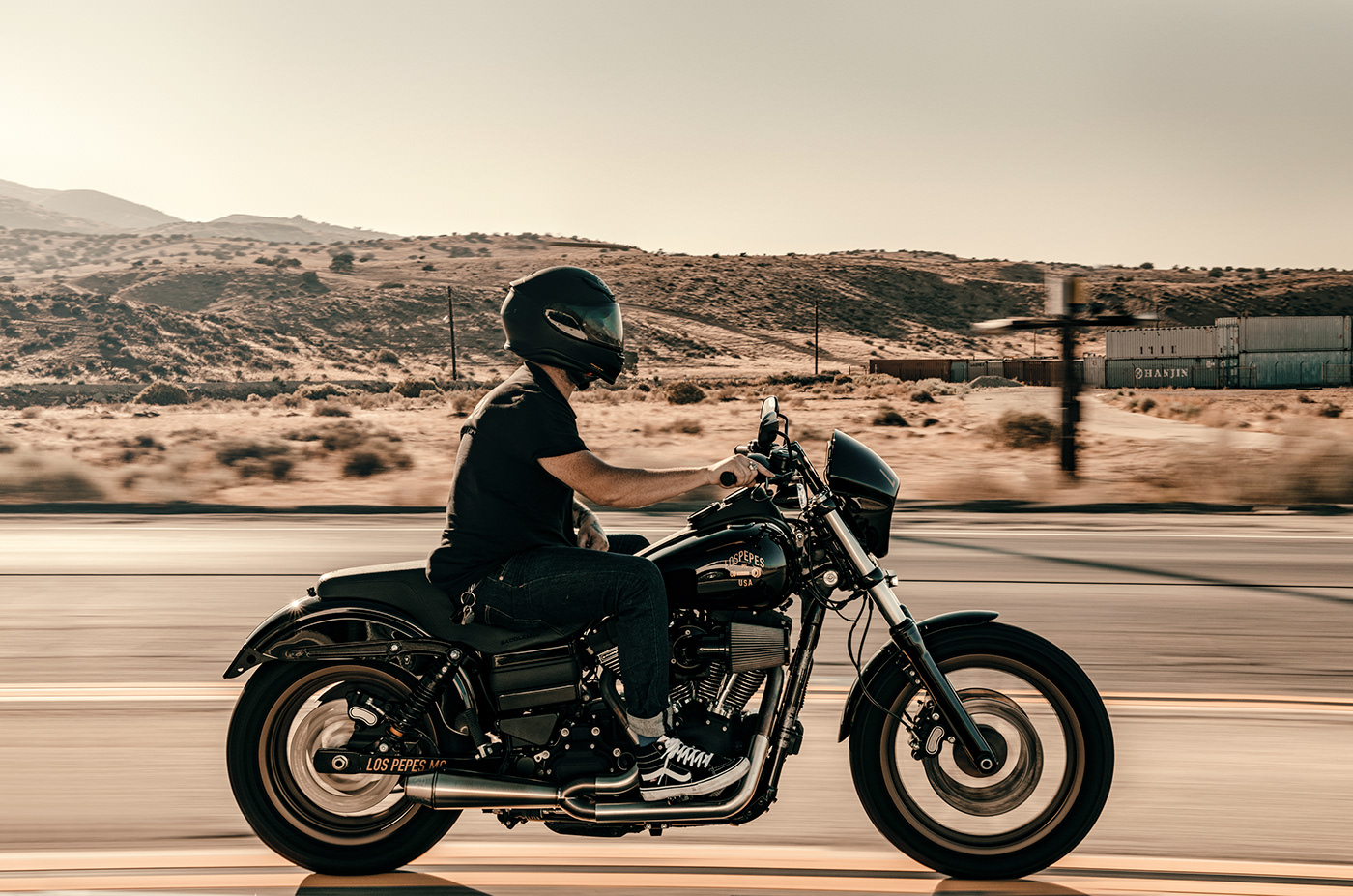 automotive   biker desert Los Angeles mc motorbike motorcycle Harley Davidson
