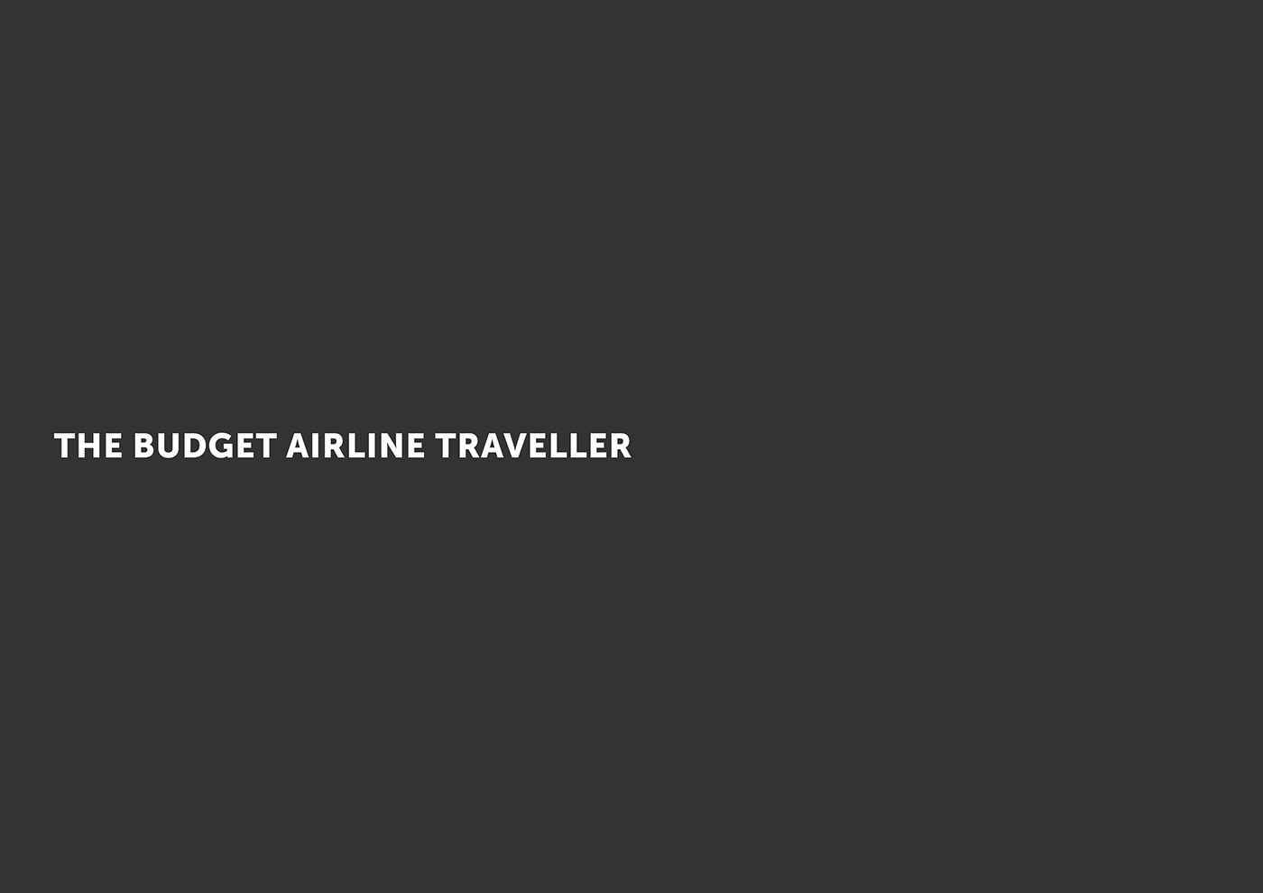 Travel Food Services airline Story telling system & structure ILLUSTRATION 