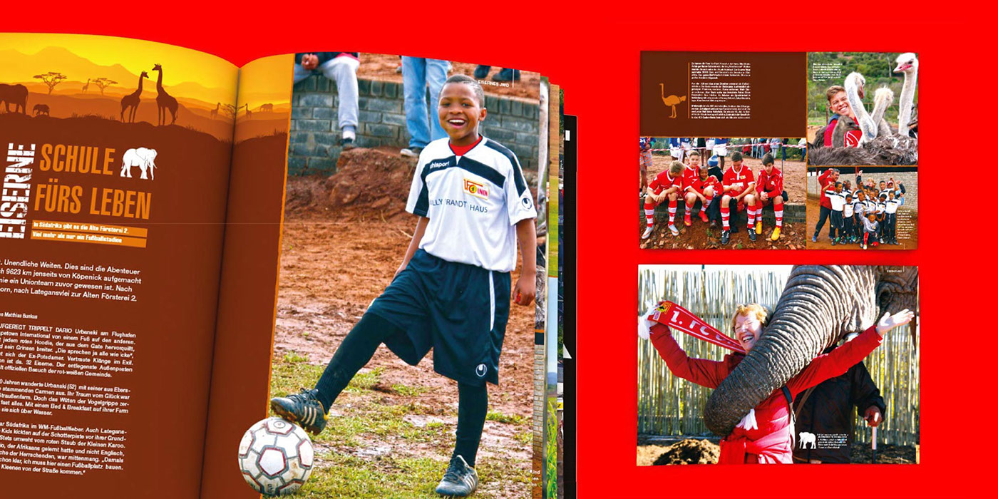 soccer magazine journal 1. FC UNION U.N.V.E.U. Fussball