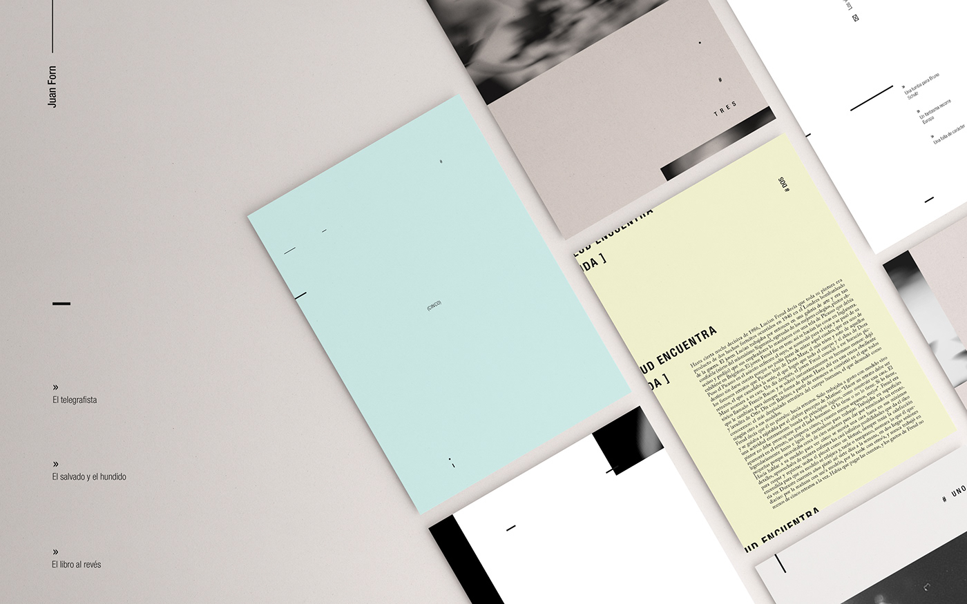 design diseño gráfico editorial Photography  text tipografia fadu forn