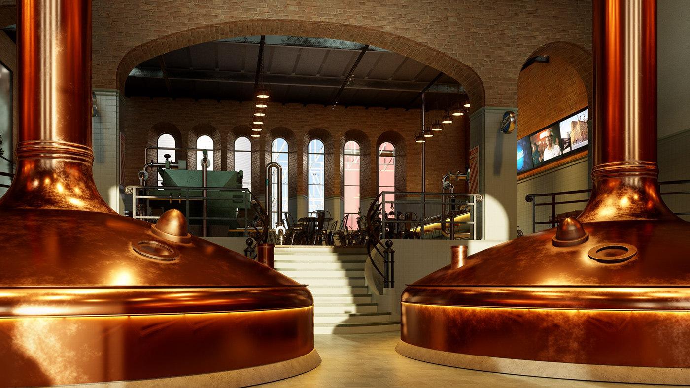 Bar e Museu da Cervejaria Quilmes na Argentina.