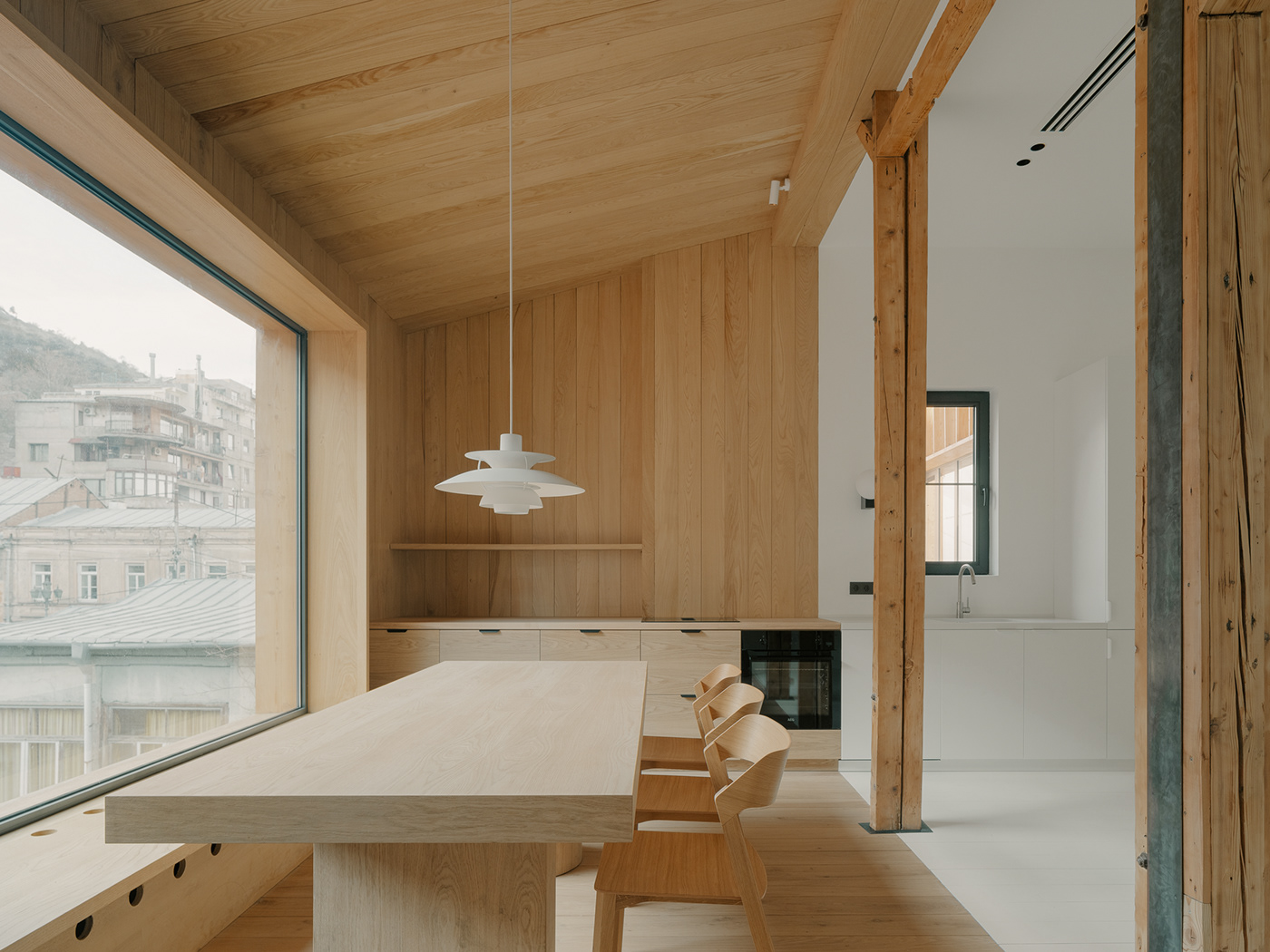 Scandinavian Scandinavian design modern interior design Attic scandinavian interior wood interior