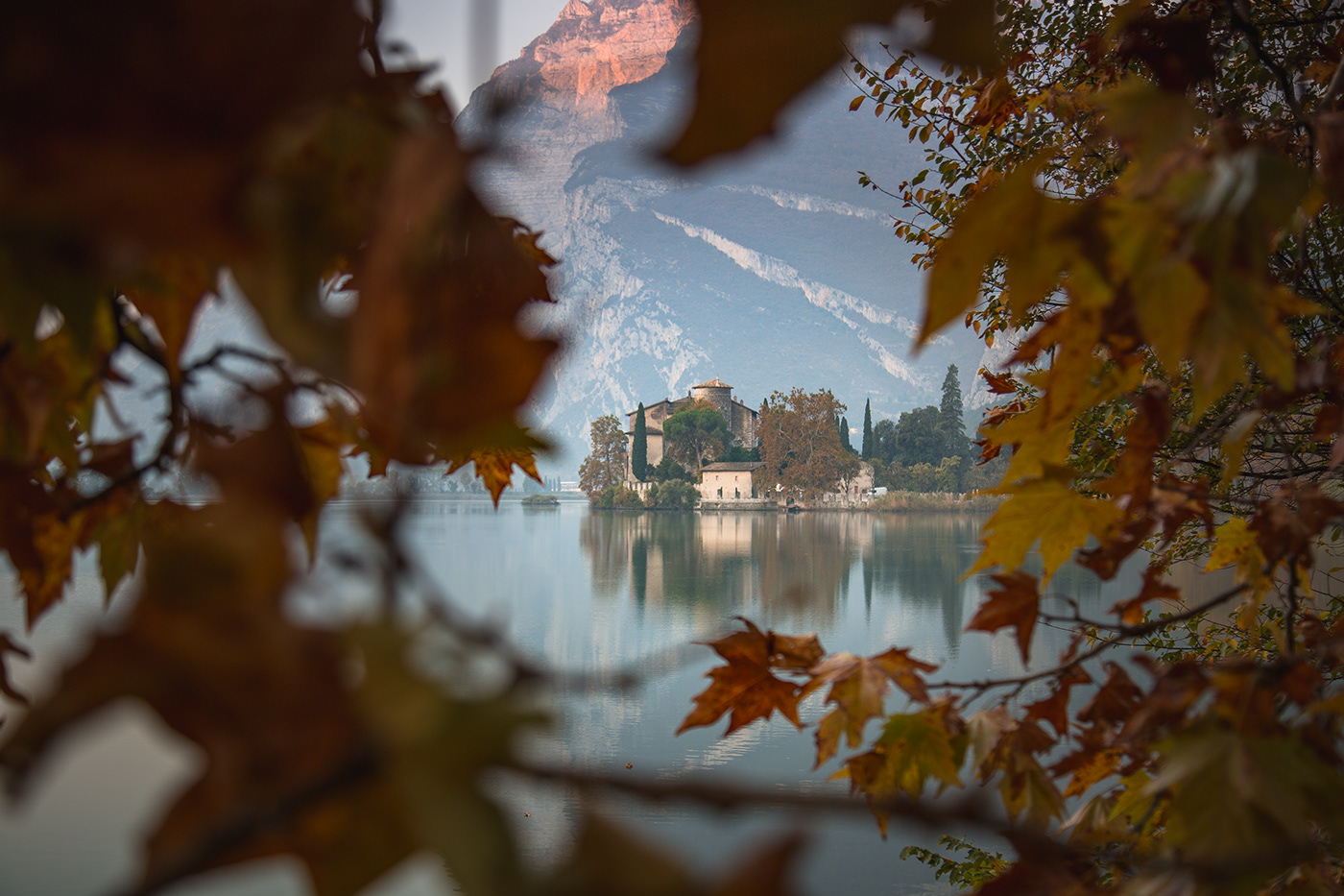 Landscape autumn Italy trentino dolomites