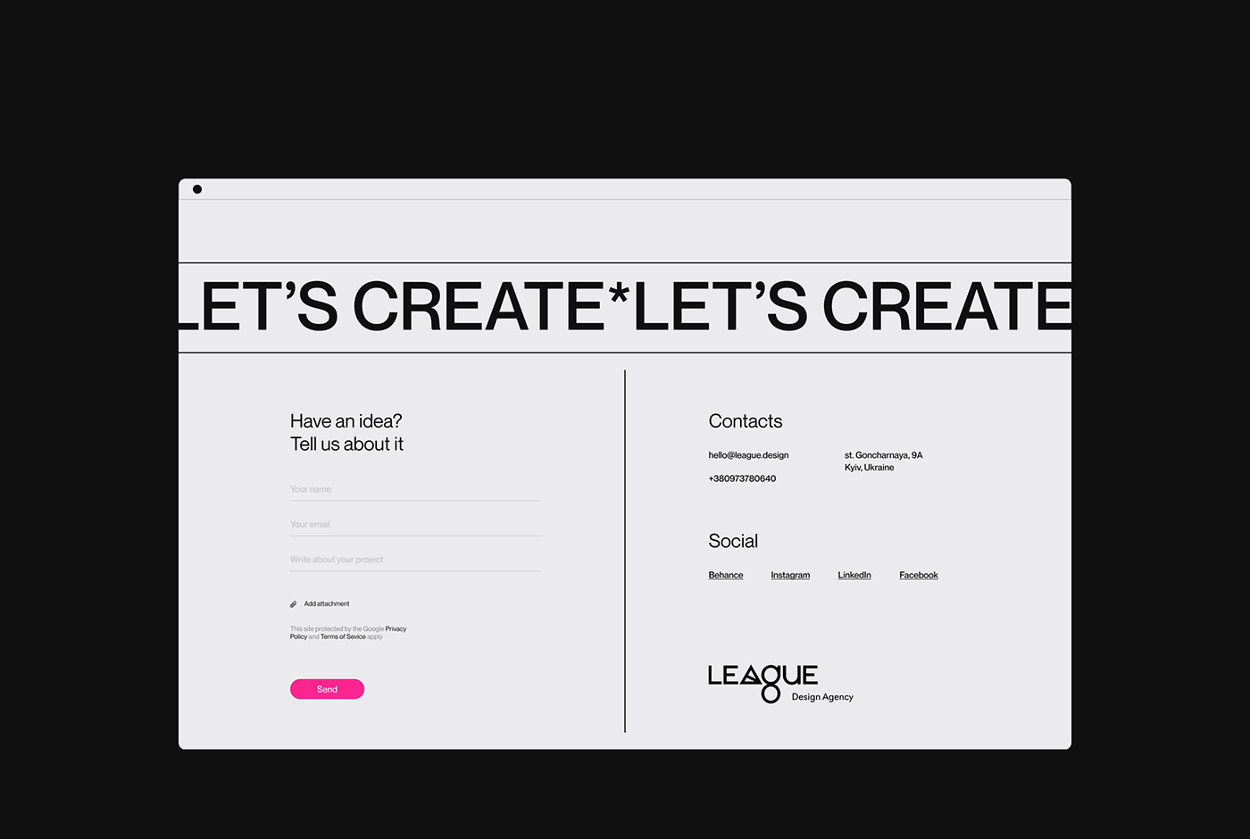 agency animation  branding  design Figma interaction Interface studio ux/ui Web Design 